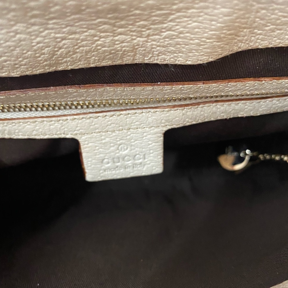 GUCCI Monogram Treasure Flap Ivory - Picture 7 of 8